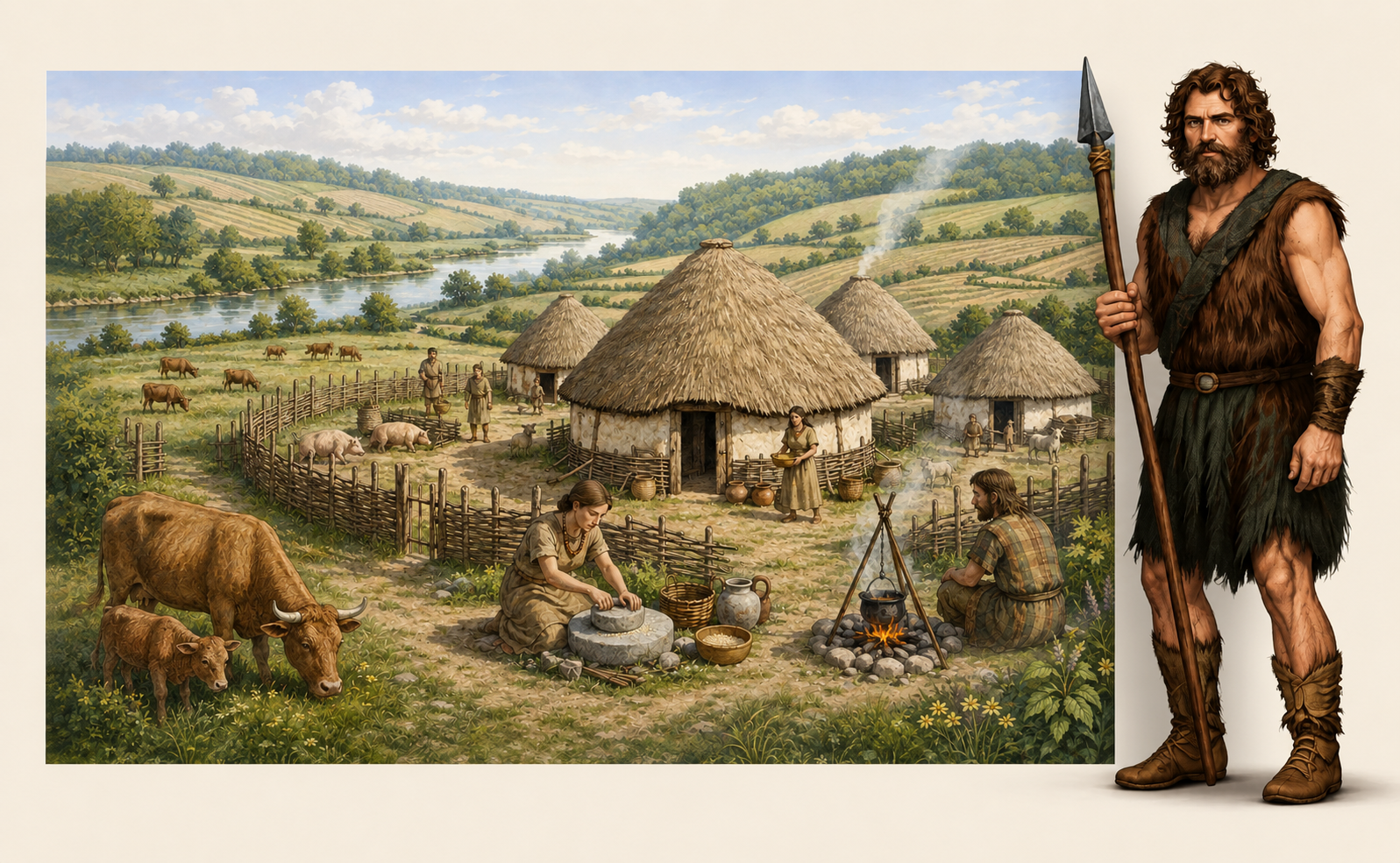 Prehistoric Northamptonshire settlement
